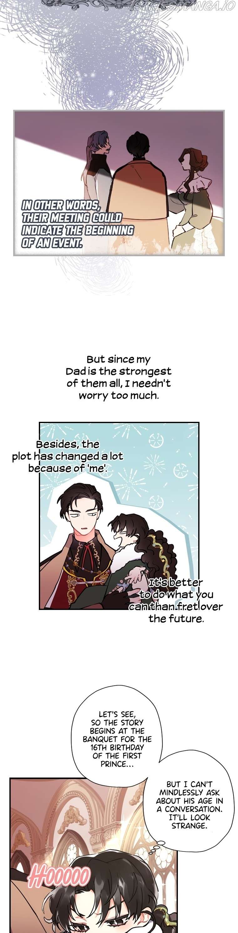 Read The Male Lead's Little Lion Daughter EN Manga Online