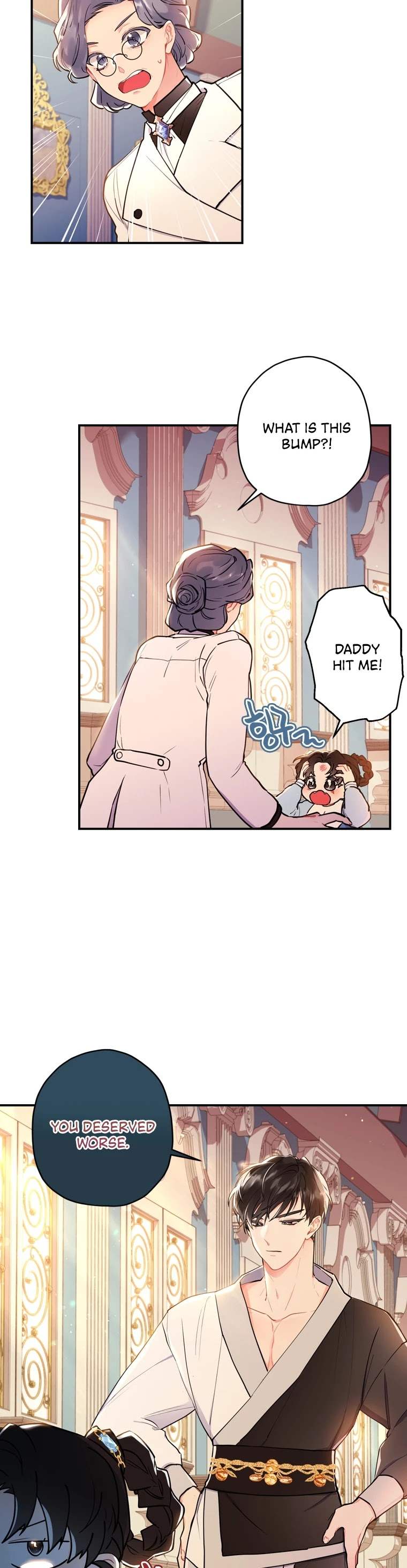 Read The Male Lead's Little Lion Daughter EN Manga Online