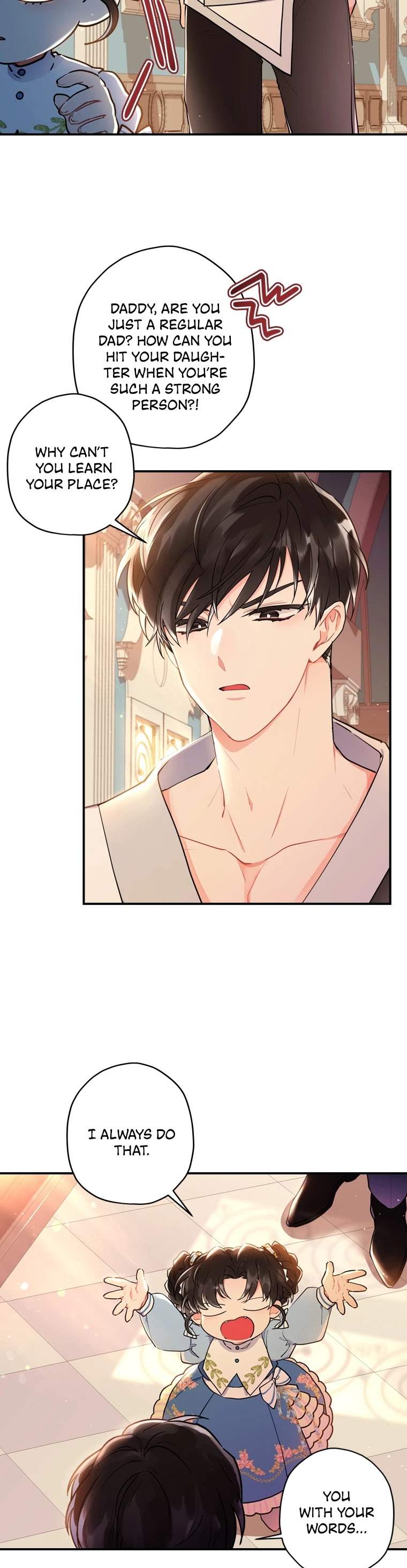 Read The Male Lead's Little Lion Daughter EN Manga Online