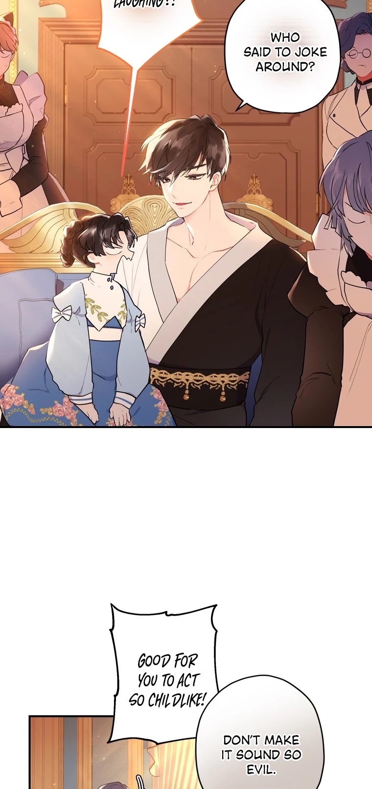 Read The Male Lead's Little Lion Daughter EN Manga Online