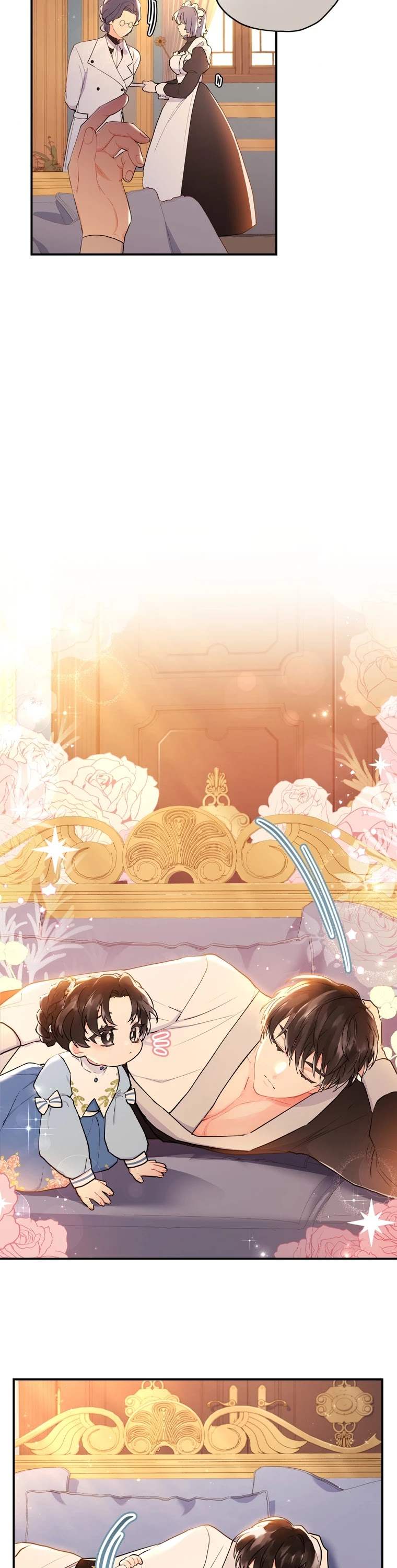 Read The Male Lead's Little Lion Daughter EN Manga Online