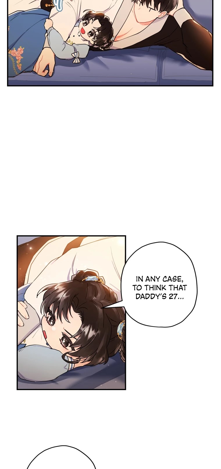 Read The Male Lead's Little Lion Daughter EN Manga Online