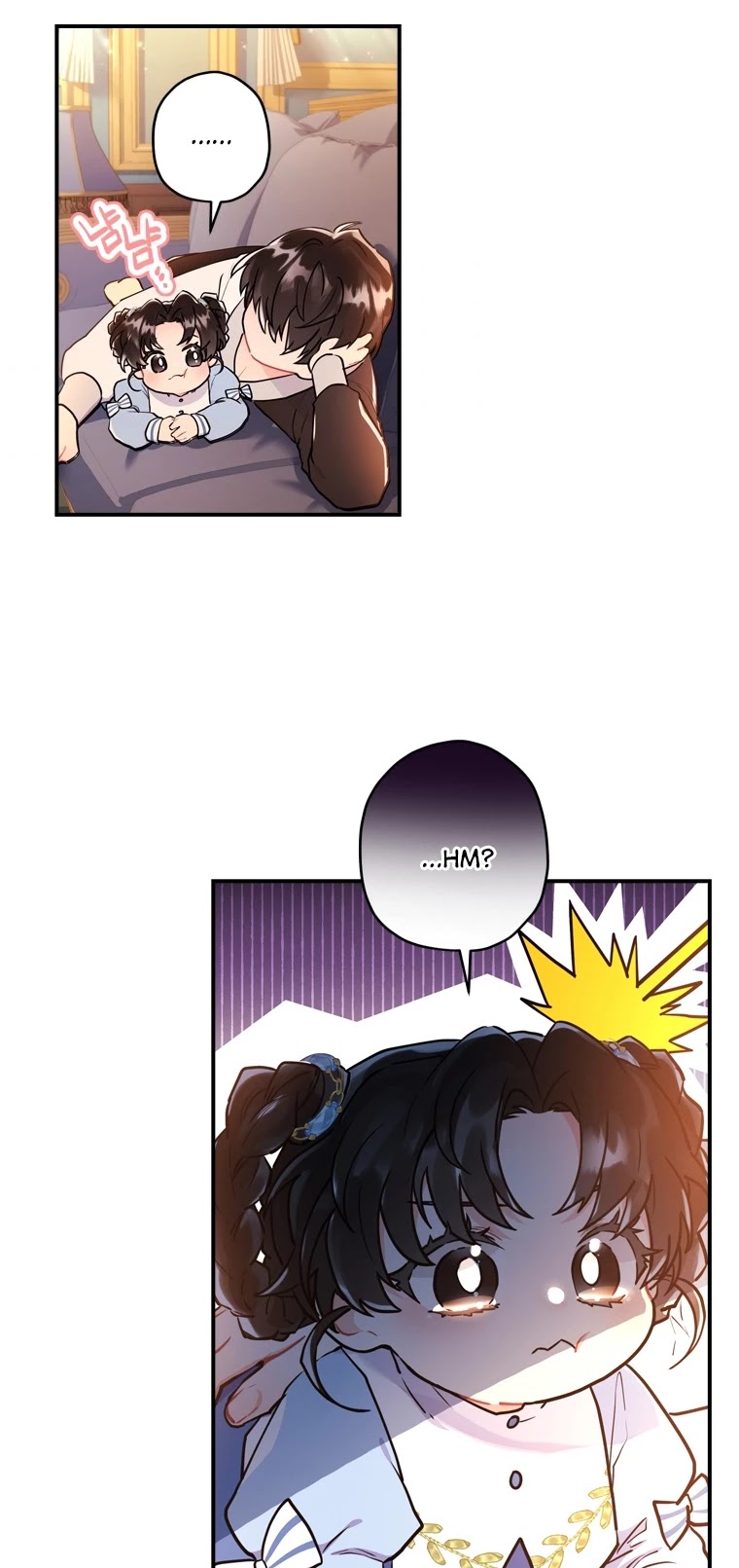 Read The Male Lead's Little Lion Daughter EN Manga Online