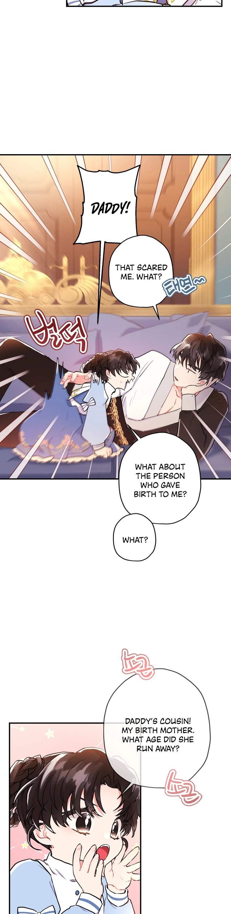 Read The Male Lead's Little Lion Daughter EN Manga Online