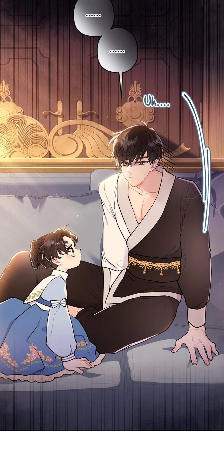 Read The Male Lead's Little Lion Daughter EN Manga Online