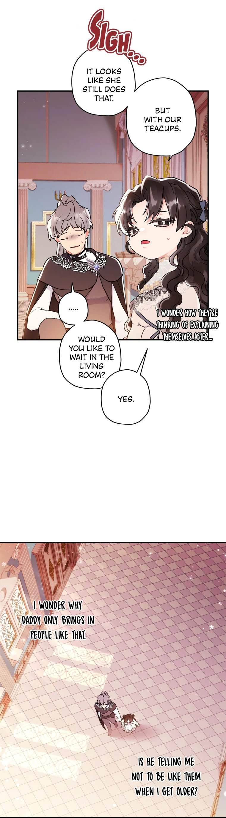 Read The Male Lead's Little Lion Daughter EN Manga Online