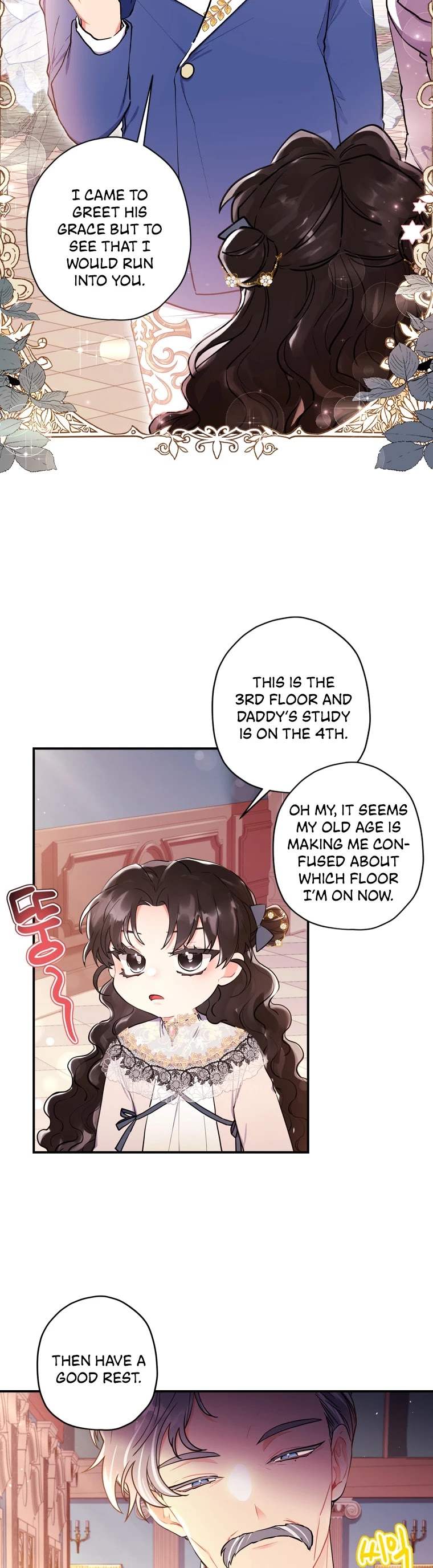 Read The Male Lead's Little Lion Daughter EN Manga Online