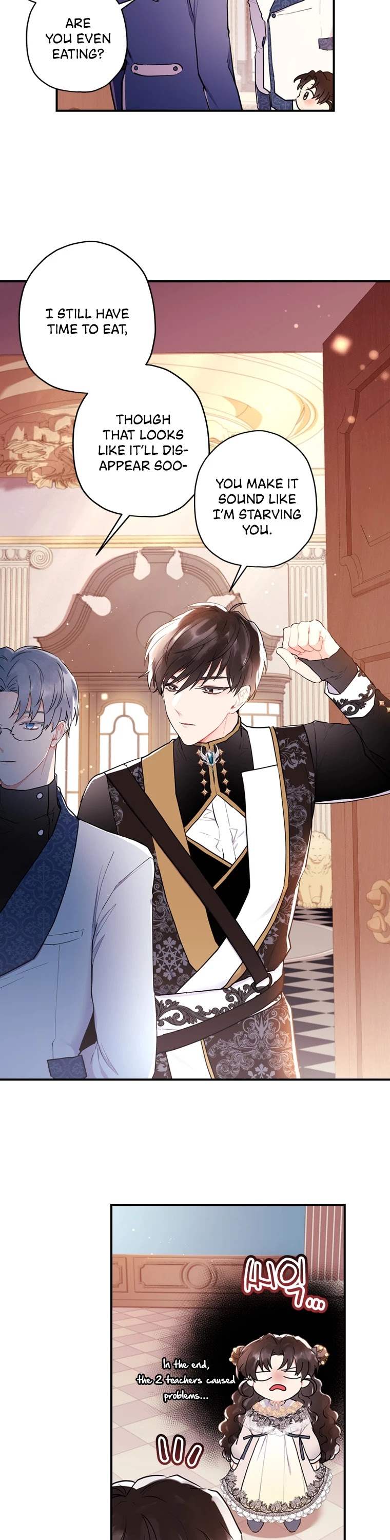 Read The Male Lead's Little Lion Daughter EN Manga Online
