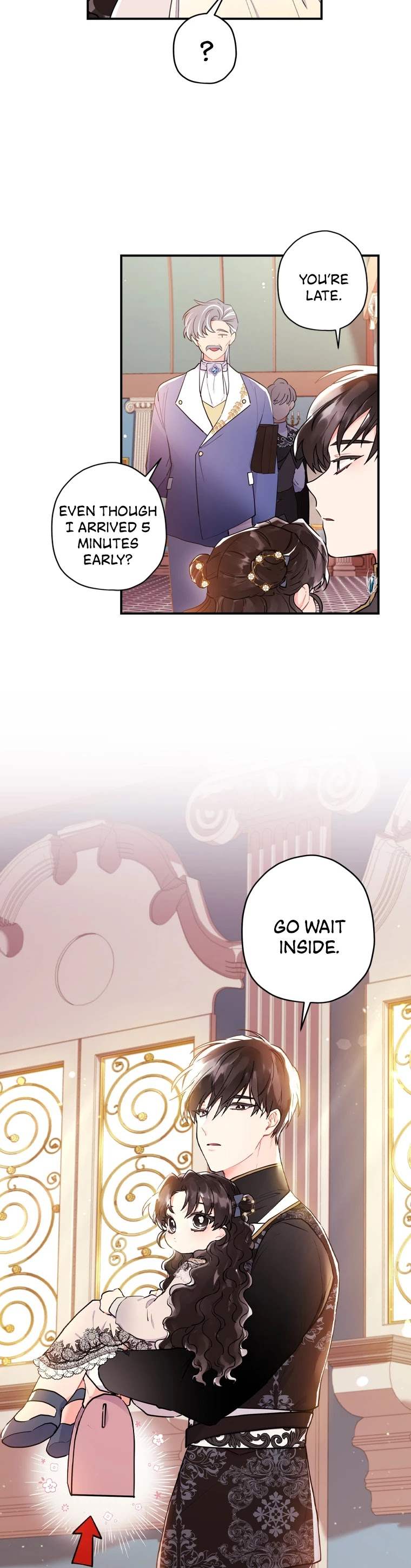 Read The Male Lead's Little Lion Daughter EN Manga Online