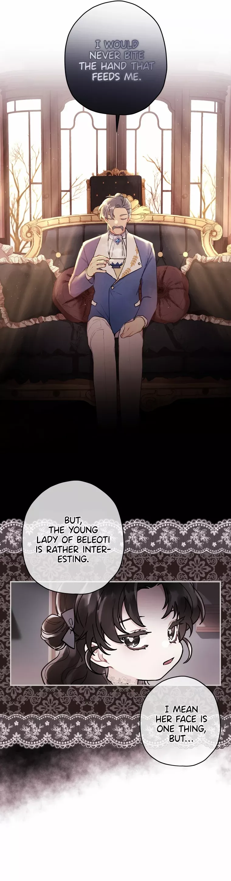 Read The Male Lead's Little Lion Daughter EN Manga Online
