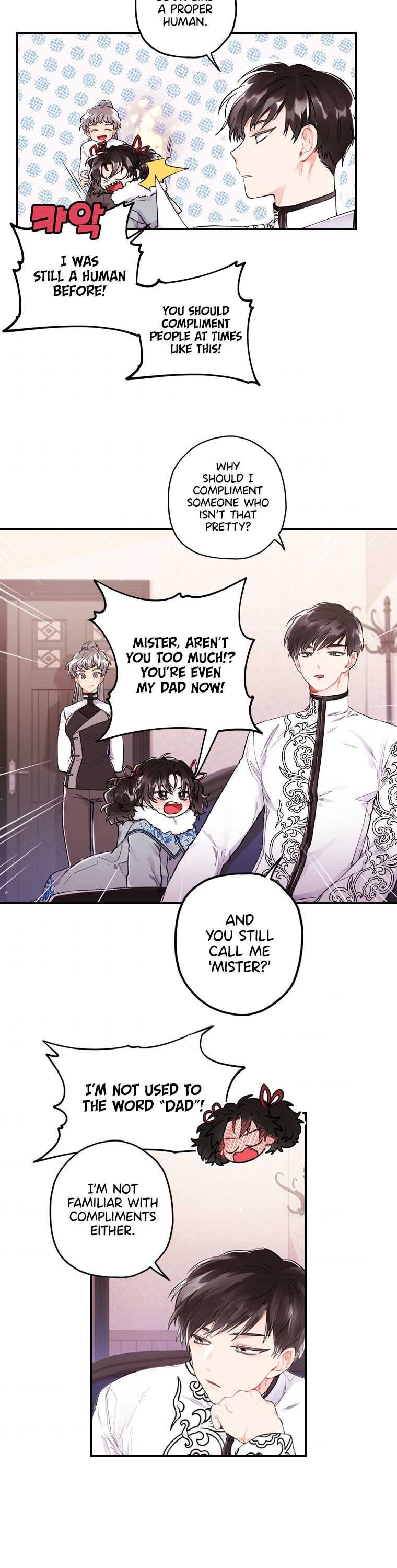 Read The Male Lead's Little Lion Daughter EN Manga Online