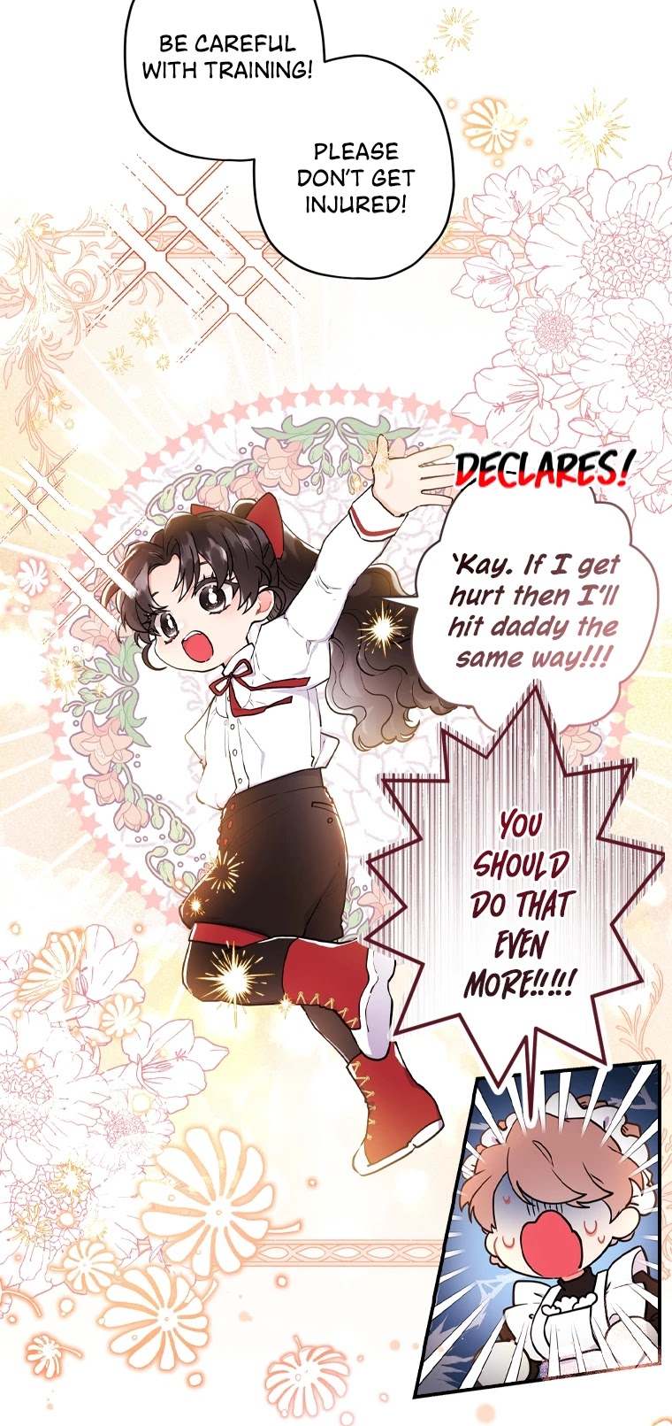 Read The Male Lead's Little Lion Daughter EN Manga Online