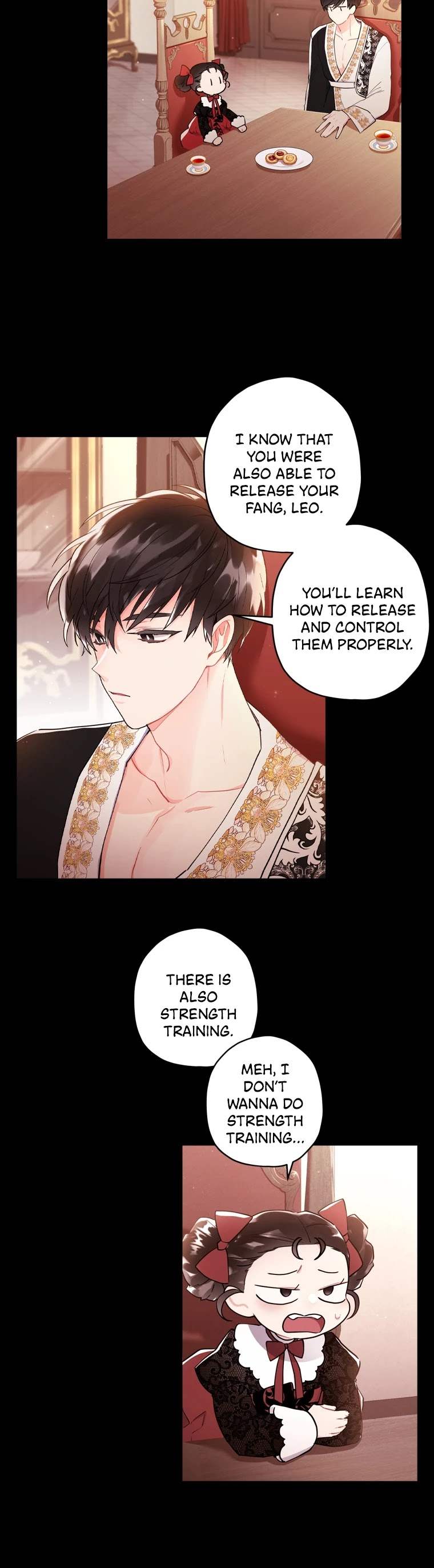 Read The Male Lead's Little Lion Daughter EN Manga Online