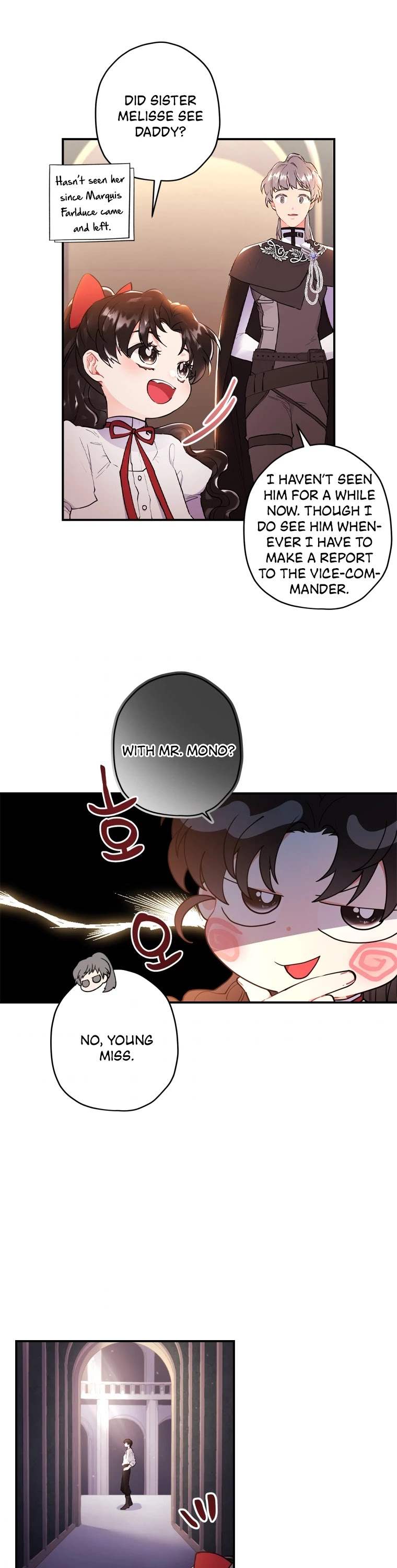 Read The Male Lead's Little Lion Daughter EN Manga Online