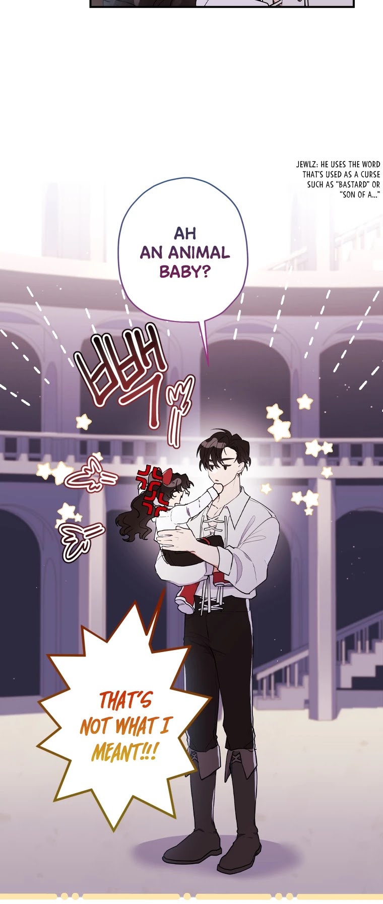 Read The Male Lead's Little Lion Daughter EN Manga Online