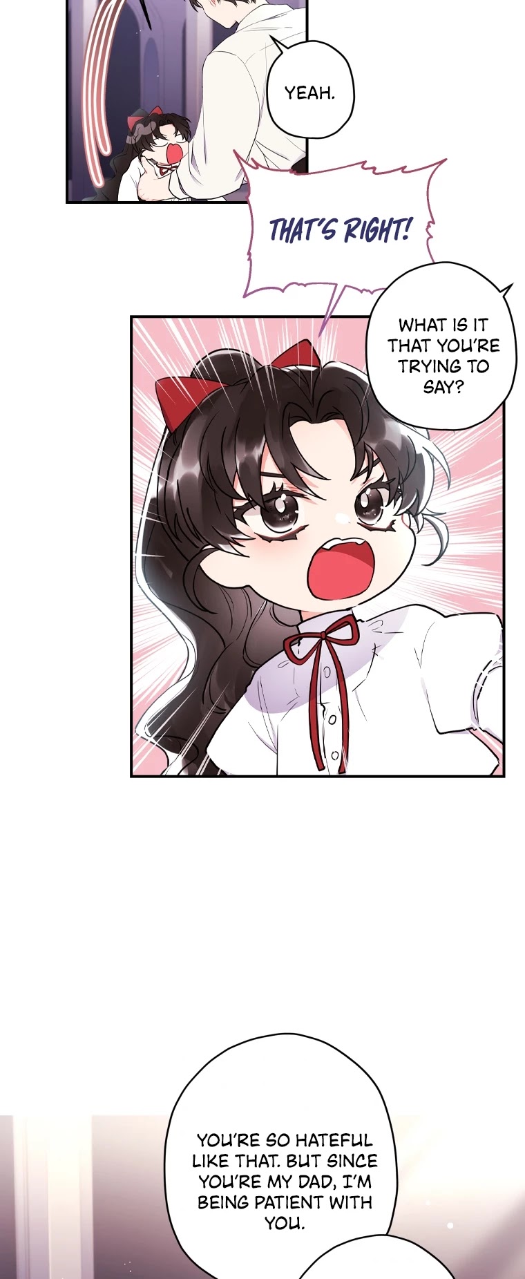 Read The Male Lead's Little Lion Daughter EN Manga Online