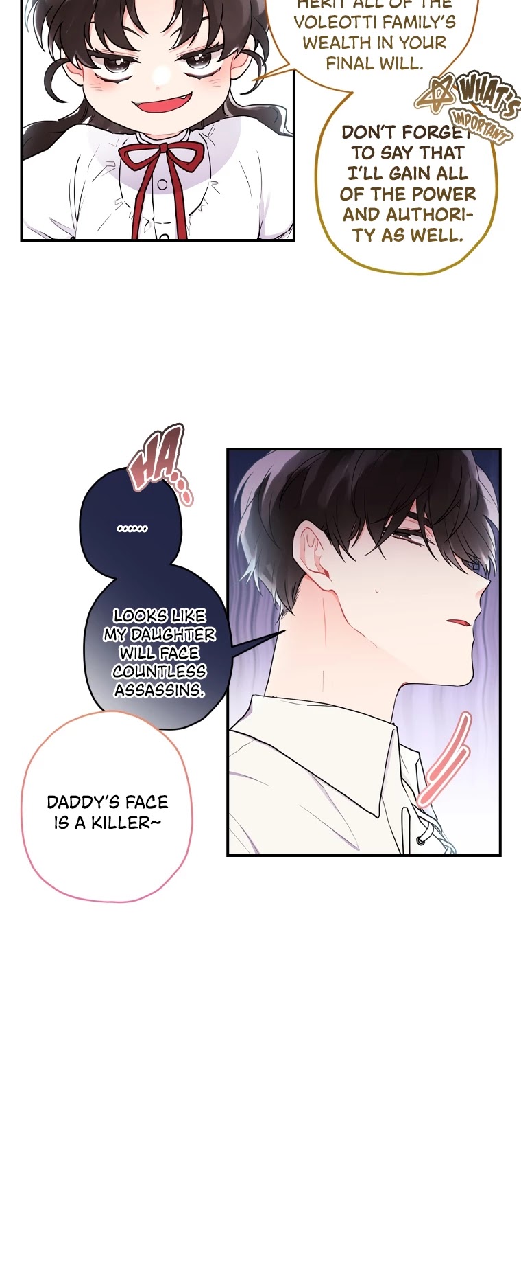Read The Male Lead's Little Lion Daughter EN Manga Online