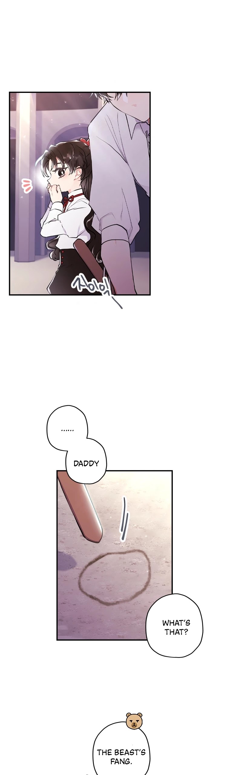 Read The Male Lead's Little Lion Daughter EN Manga Online