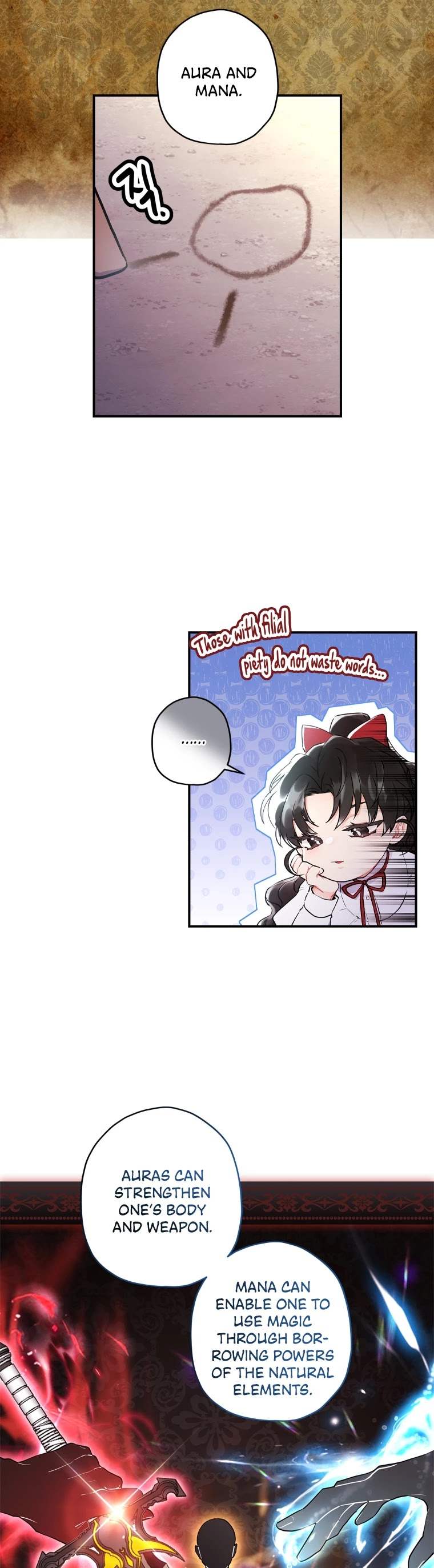 Read The Male Lead's Little Lion Daughter EN Manga Online