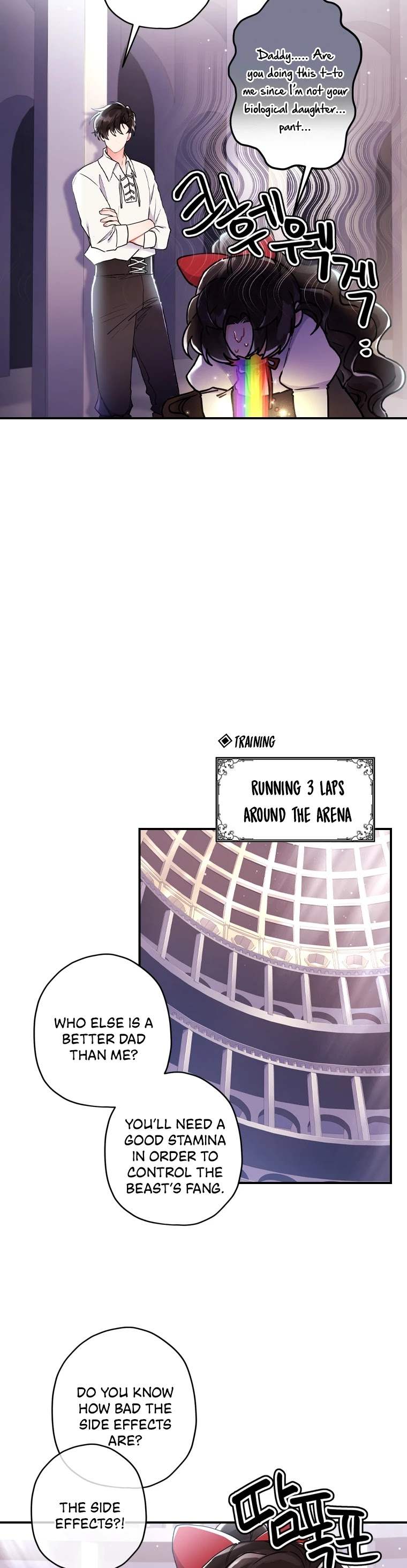 Read The Male Lead's Little Lion Daughter EN Manga Online