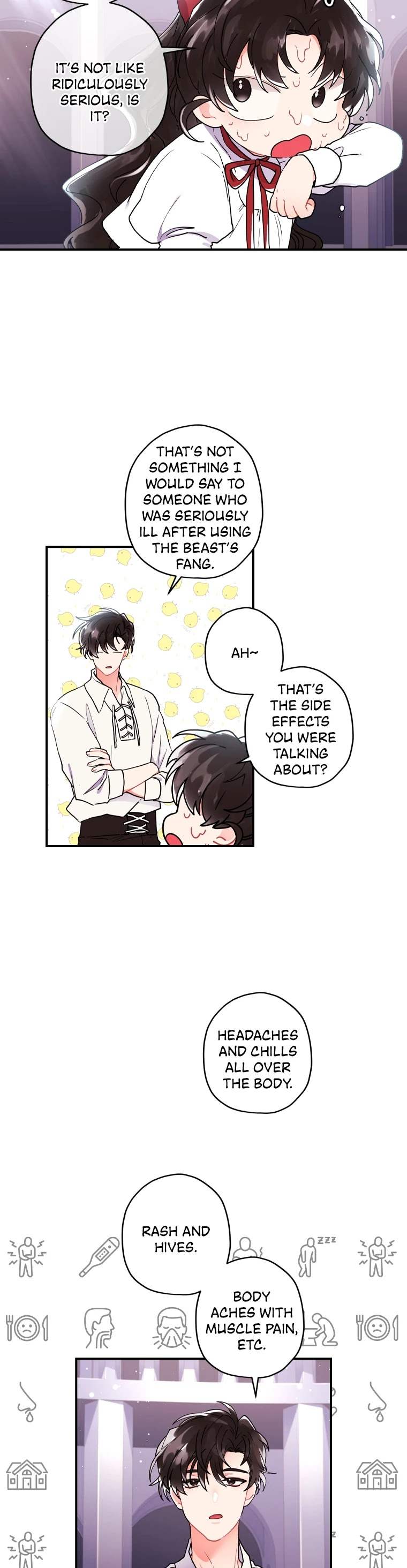 Read The Male Lead's Little Lion Daughter EN Manga Online