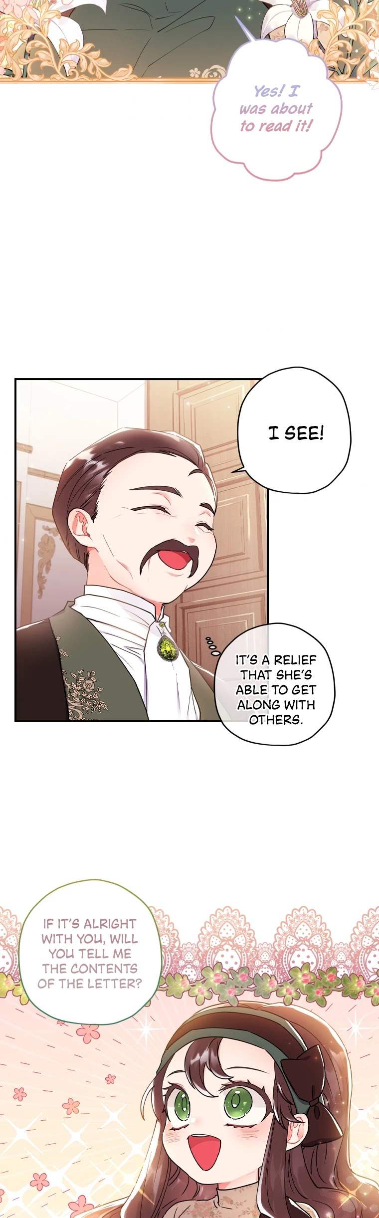 Read The Male Lead's Little Lion Daughter EN Manga Online