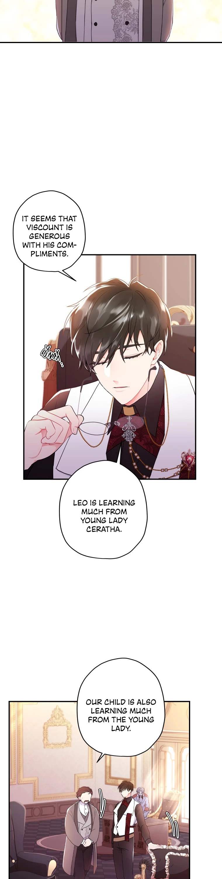 Read The Male Lead's Little Lion Daughter EN Manga Online
