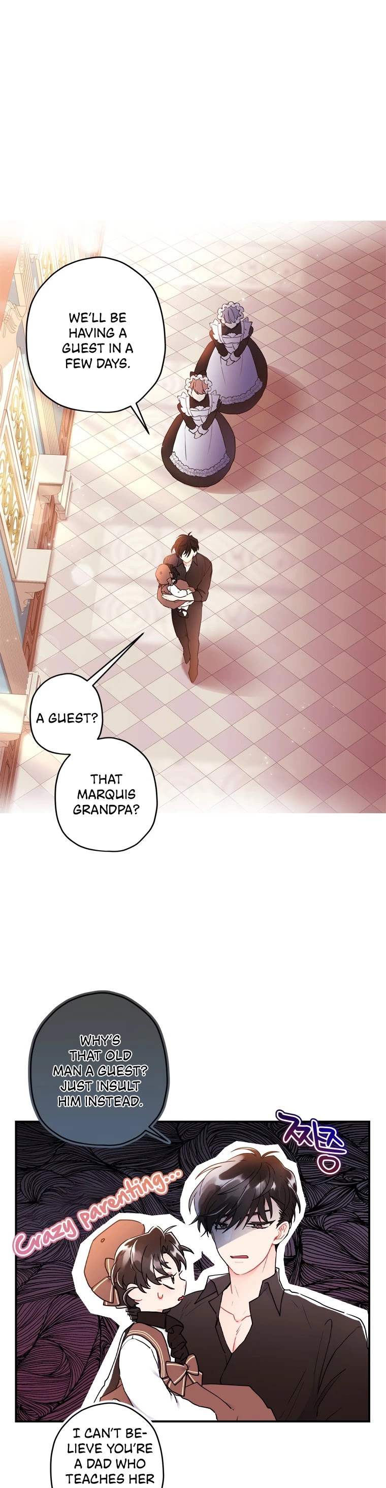 Read The Male Lead's Little Lion Daughter EN Manga Online