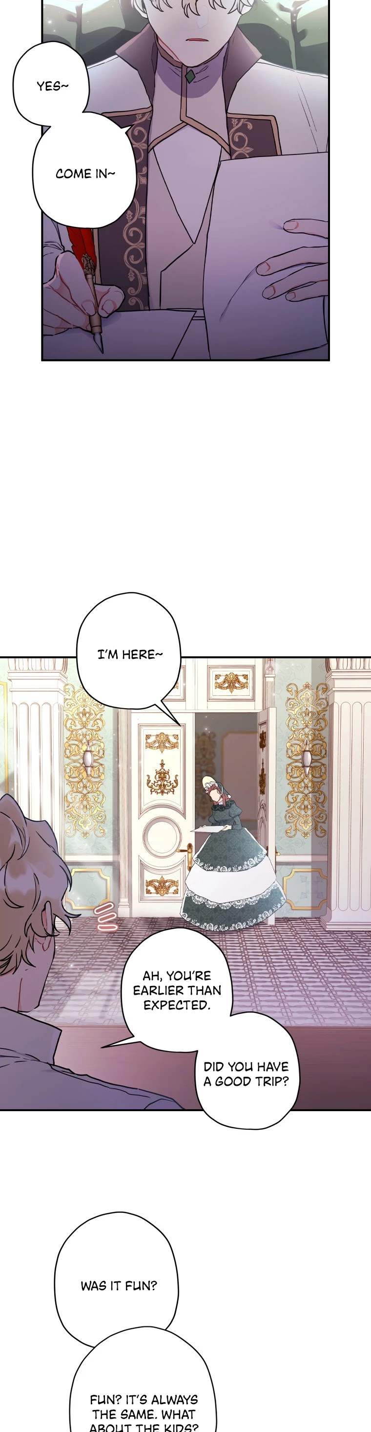 Read The Male Lead's Little Lion Daughter EN Manga Online