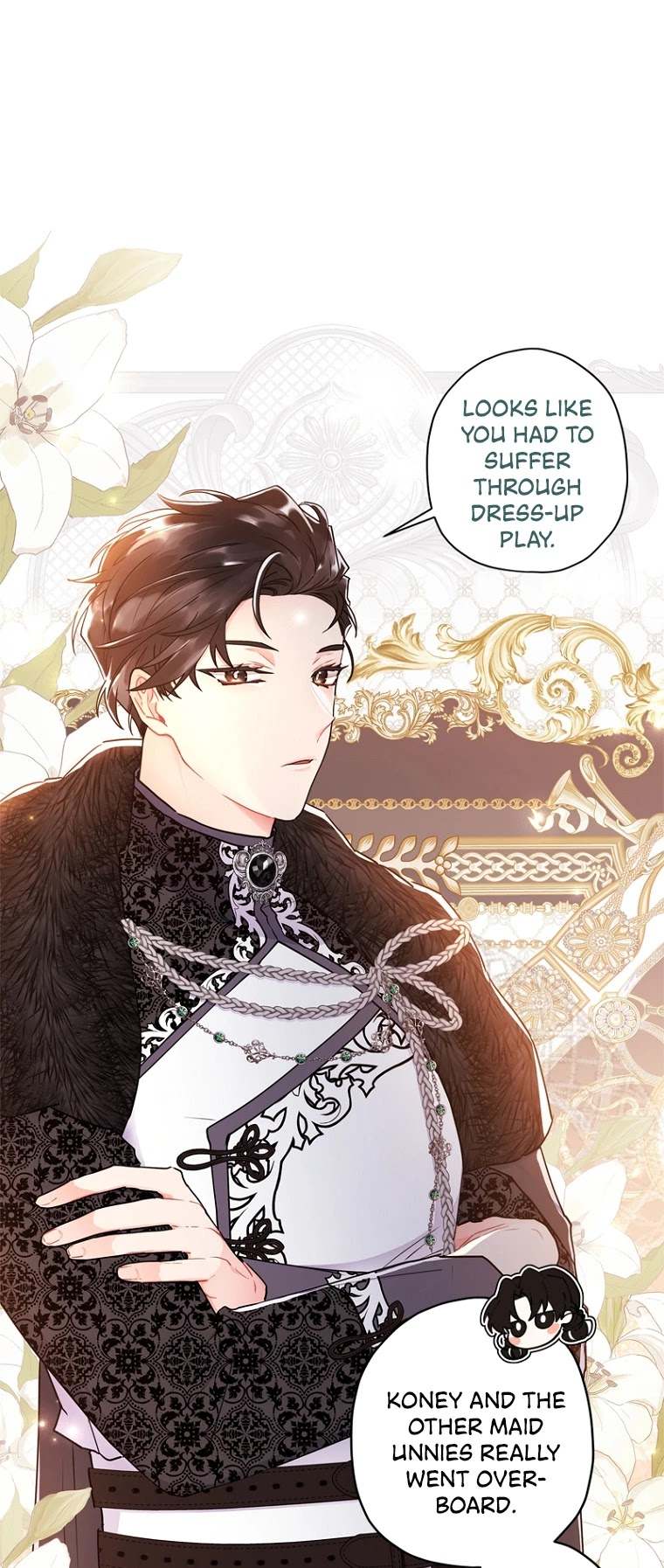 Read The Male Lead's Little Lion Daughter EN Manga Online