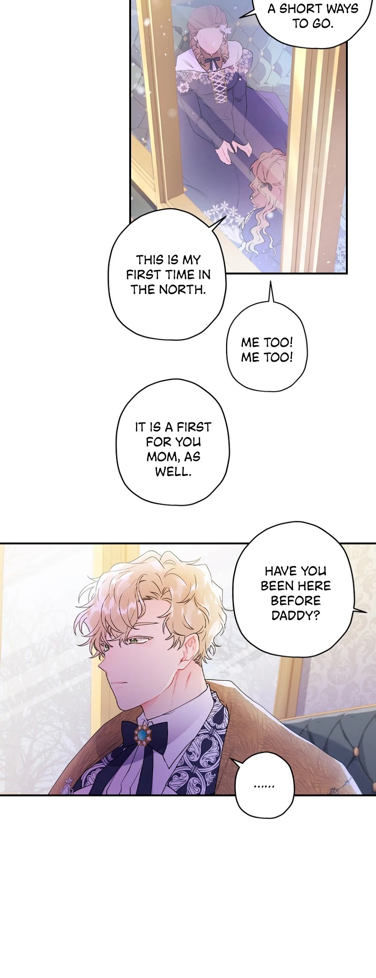Read The Male Lead's Little Lion Daughter EN Manga Online