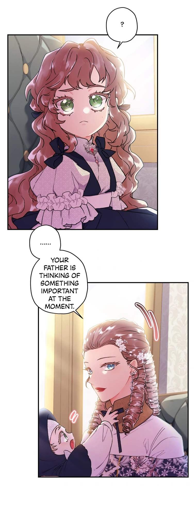 Read The Male Lead's Little Lion Daughter EN Manga Online