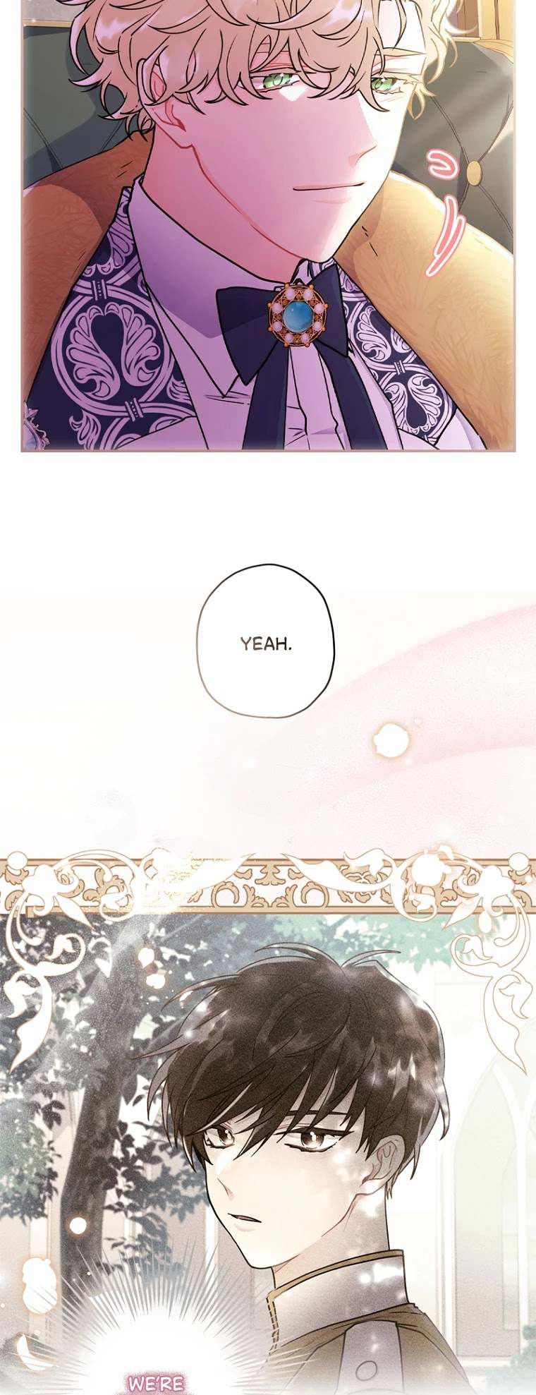 Read The Male Lead's Little Lion Daughter EN Manga Online