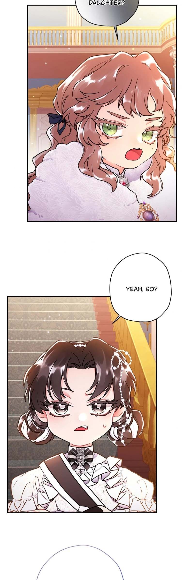 Read The Male Lead's Little Lion Daughter EN Manga Online