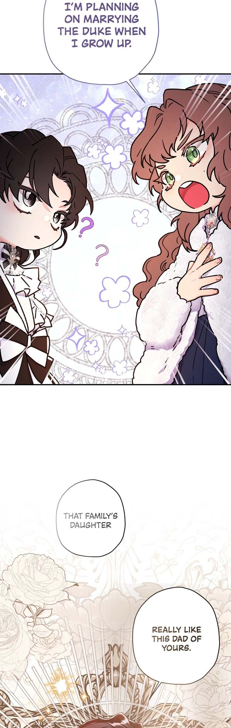 Read The Male Lead's Little Lion Daughter EN Manga Online