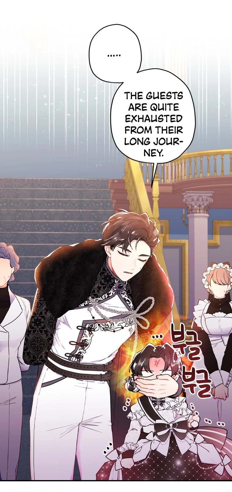 Read The Male Lead's Little Lion Daughter EN Manga Online