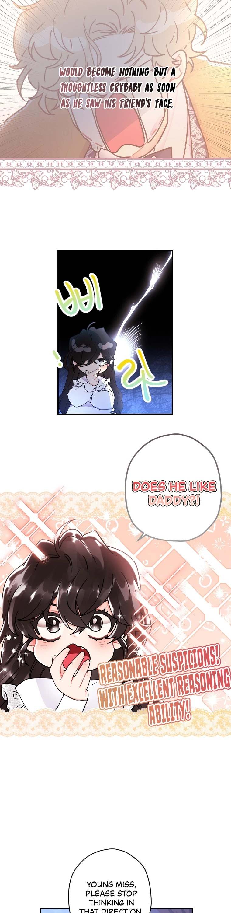 Read The Male Lead's Little Lion Daughter EN Manga Online