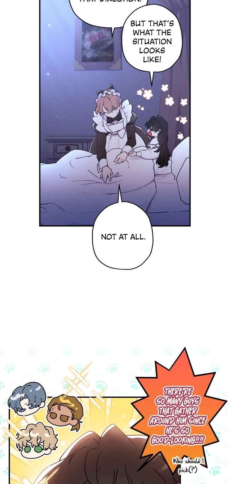 Read The Male Lead's Little Lion Daughter EN Manga Online