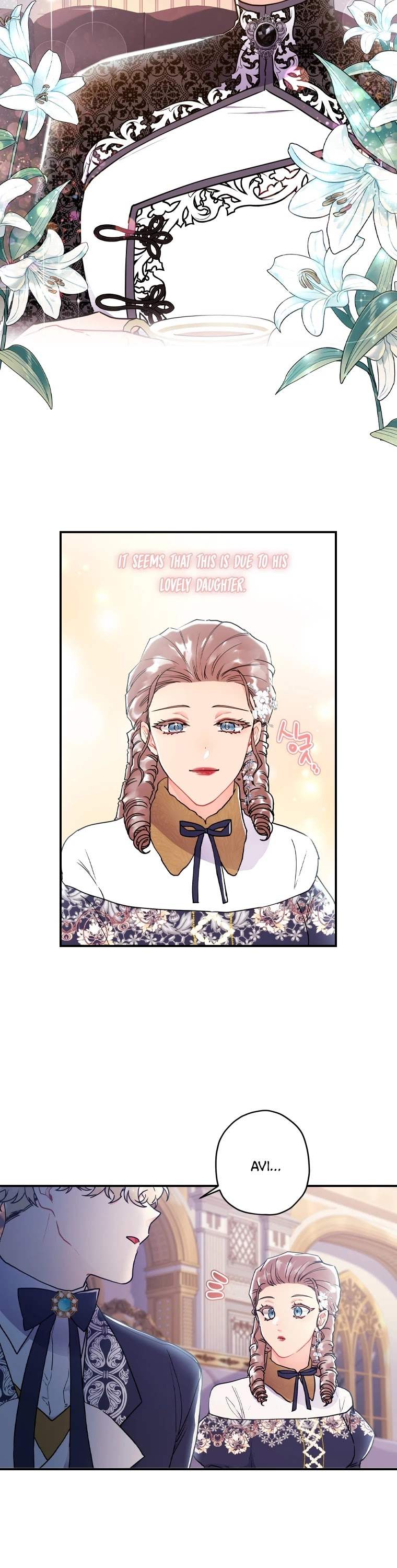 Read The Male Lead's Little Lion Daughter EN Manga Online