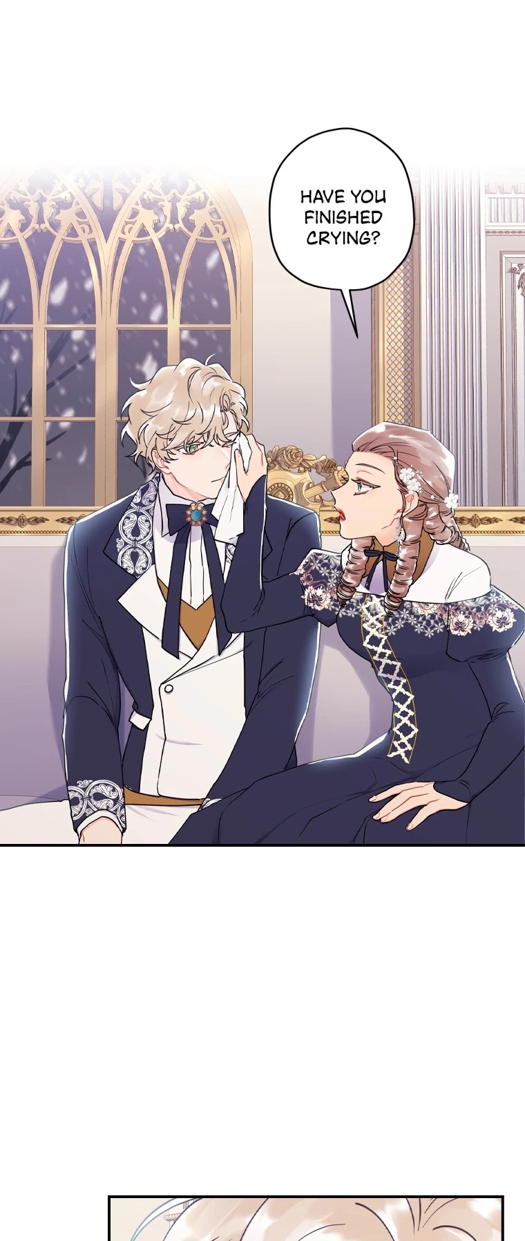 Read The Male Lead's Little Lion Daughter EN Manga Online