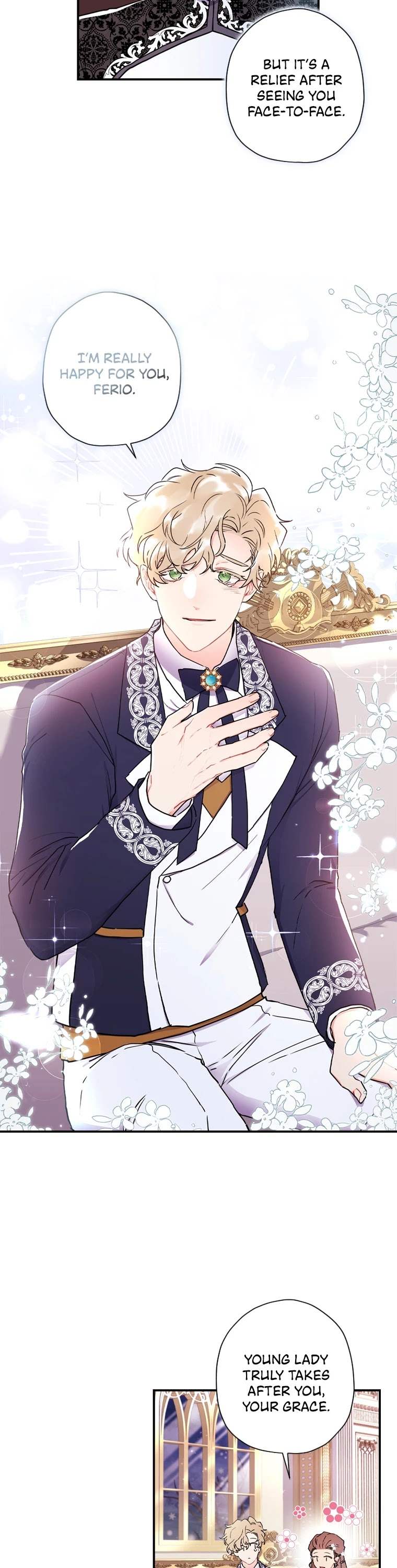 Read The Male Lead's Little Lion Daughter EN Manga Online