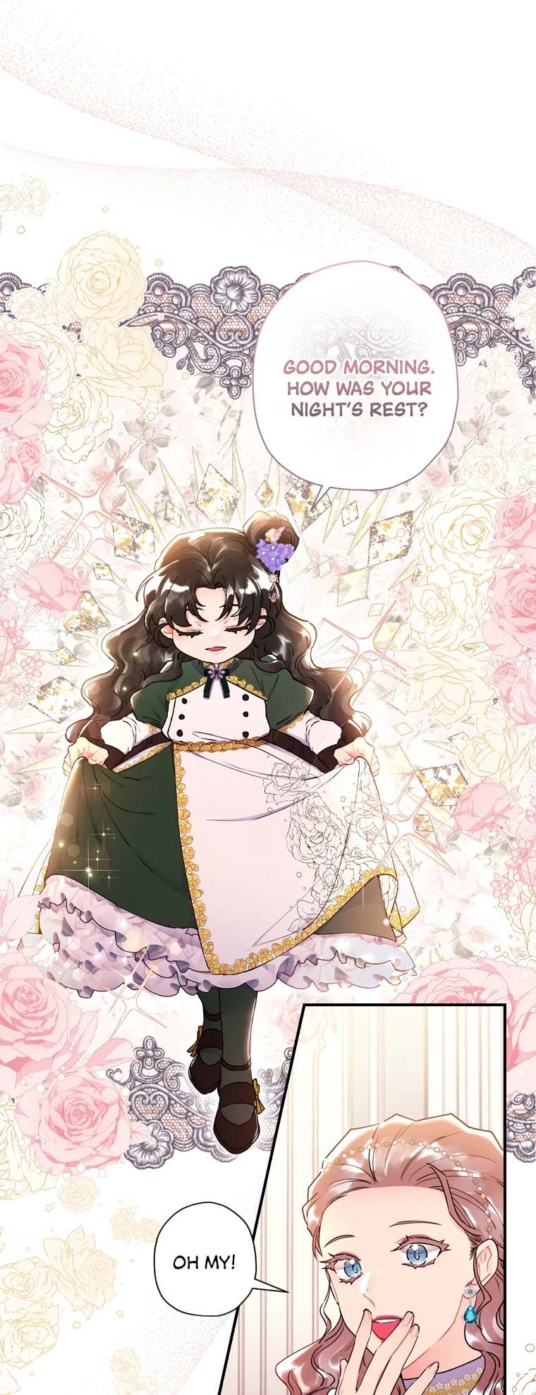 Read The Male Lead's Little Lion Daughter EN Manga Online