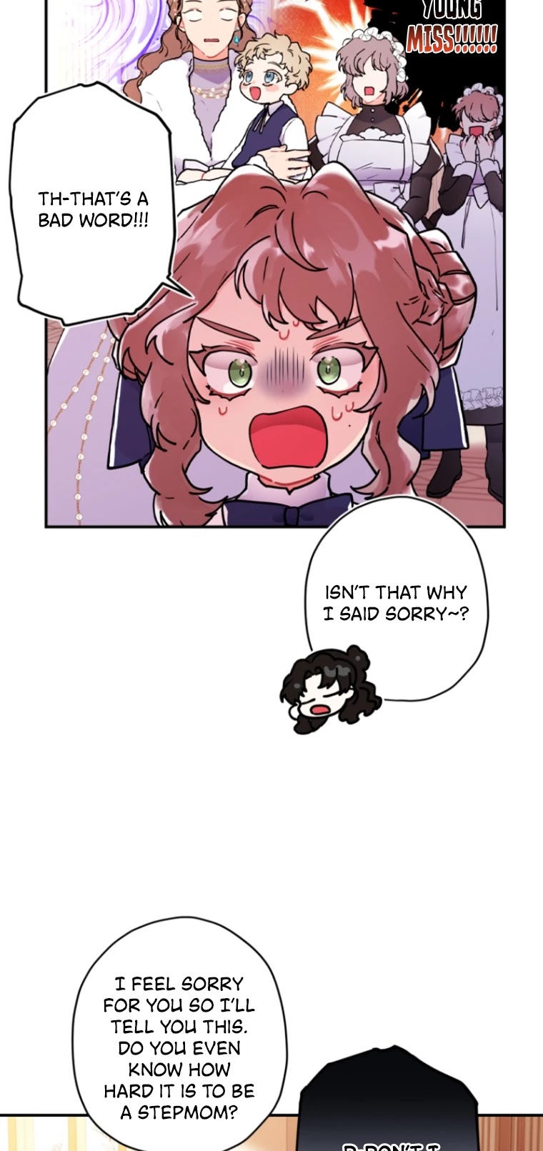 Read The Male Lead's Little Lion Daughter EN Manga Online