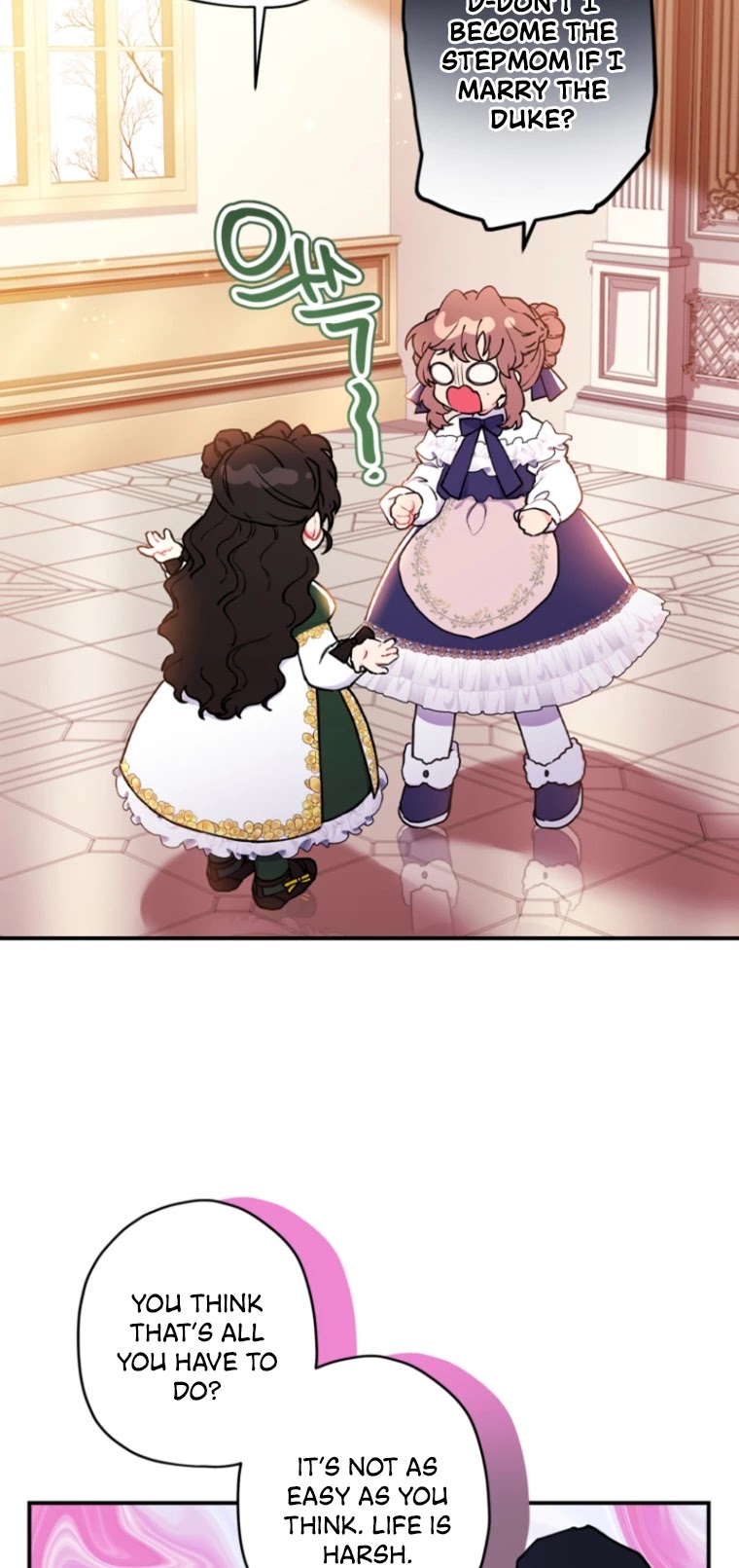 Read The Male Lead's Little Lion Daughter EN Manga Online