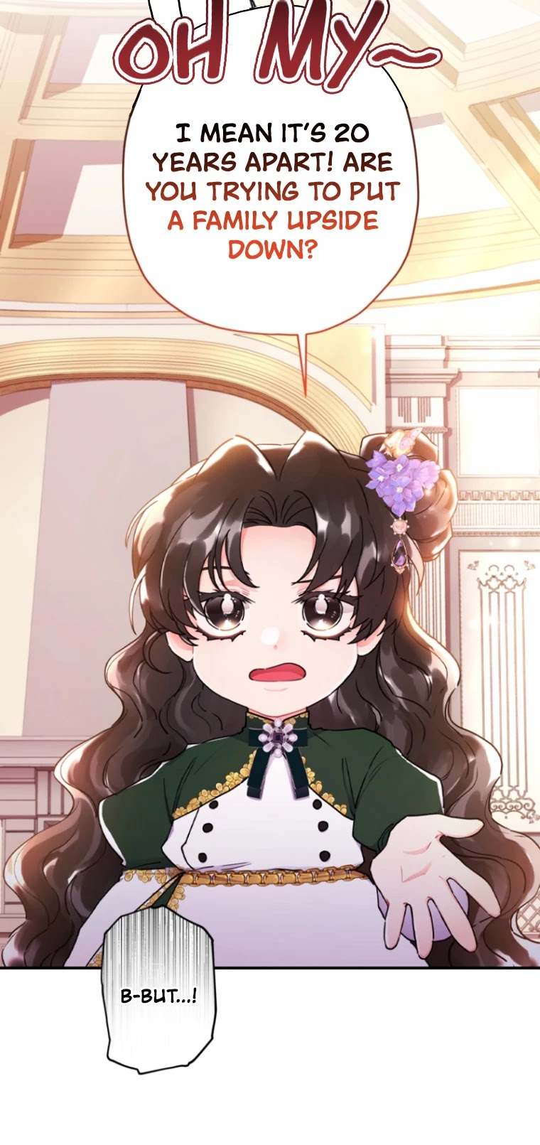 Read The Male Lead's Little Lion Daughter EN Manga Online
