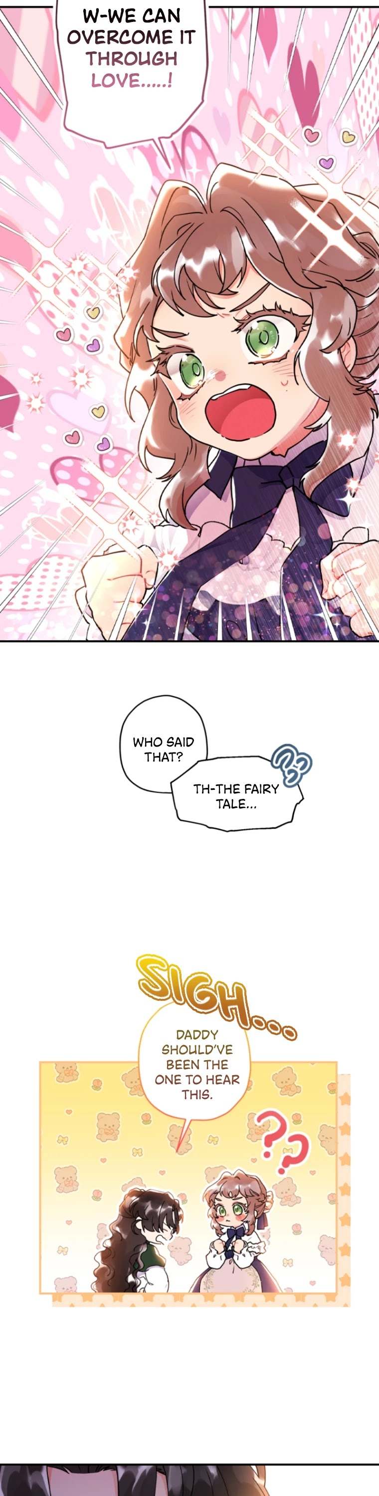 Read The Male Lead's Little Lion Daughter EN Manga Online