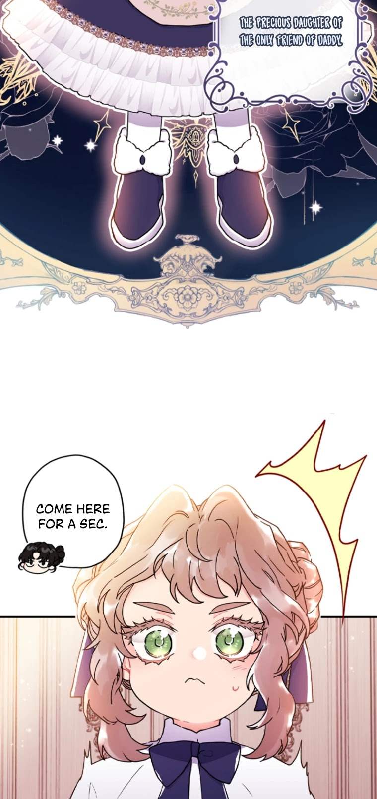 Read The Male Lead's Little Lion Daughter EN Manga Online