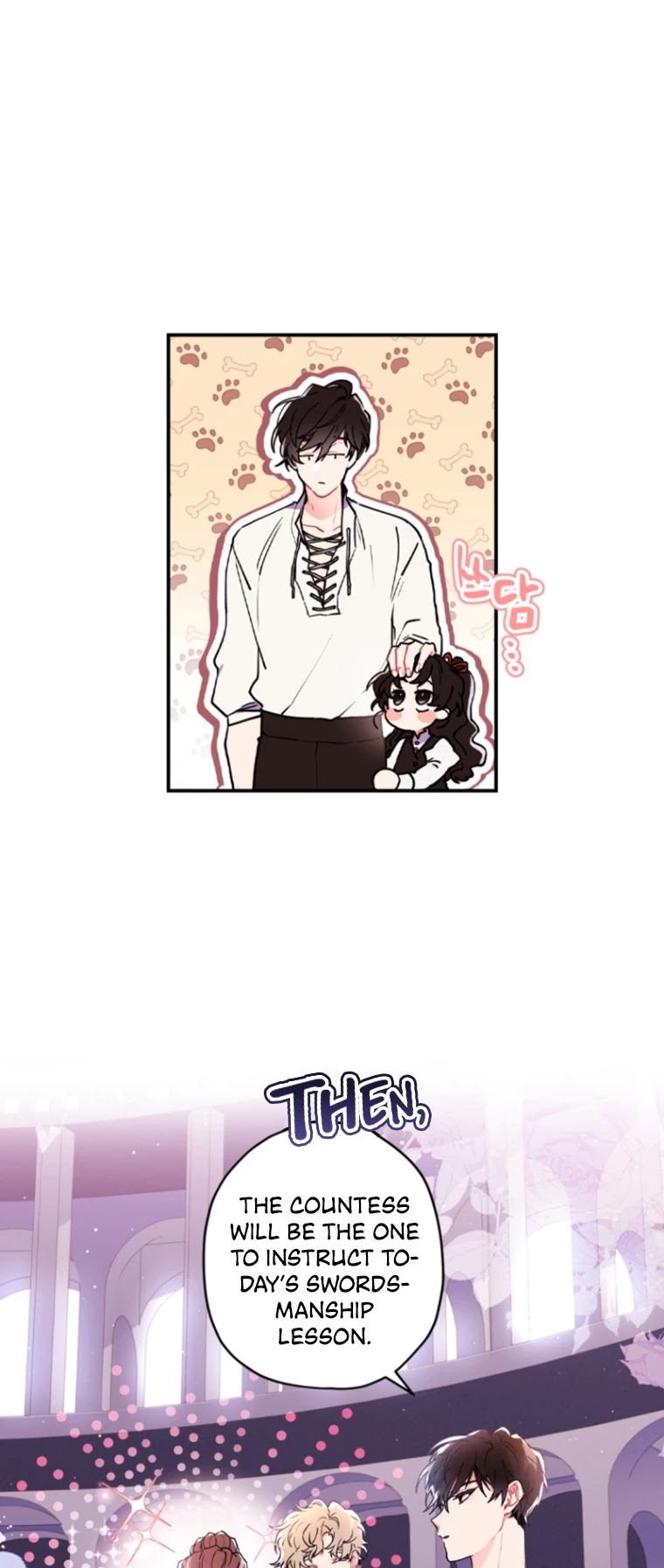 Read The Male Lead's Little Lion Daughter EN Manga Online