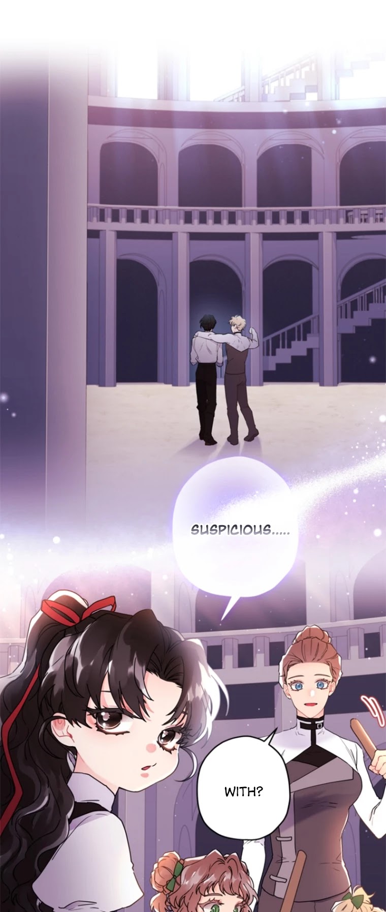Read The Male Lead's Little Lion Daughter EN Manga Online