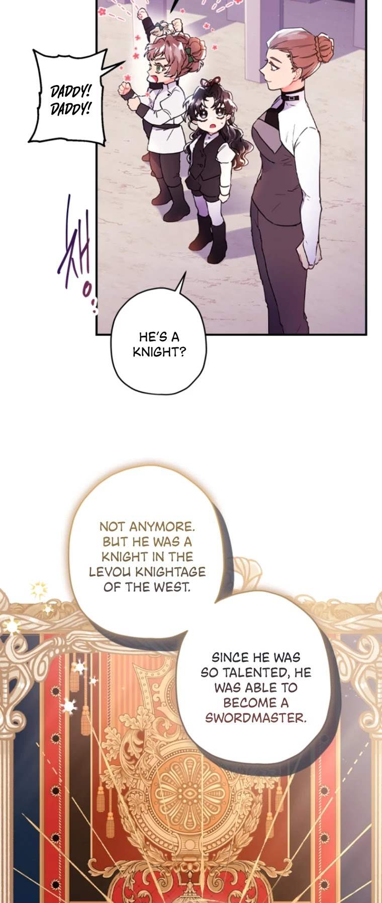 Read The Male Lead's Little Lion Daughter EN Manga Online